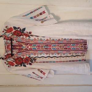 Johnny Was Linen top